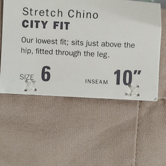 J. Crew Factory Beige Curvy Fit Bermuda Shorts - Picture 3 of 5